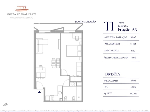 Apartamento T0 na cidade do Porto - Design Moderno e Inteligente