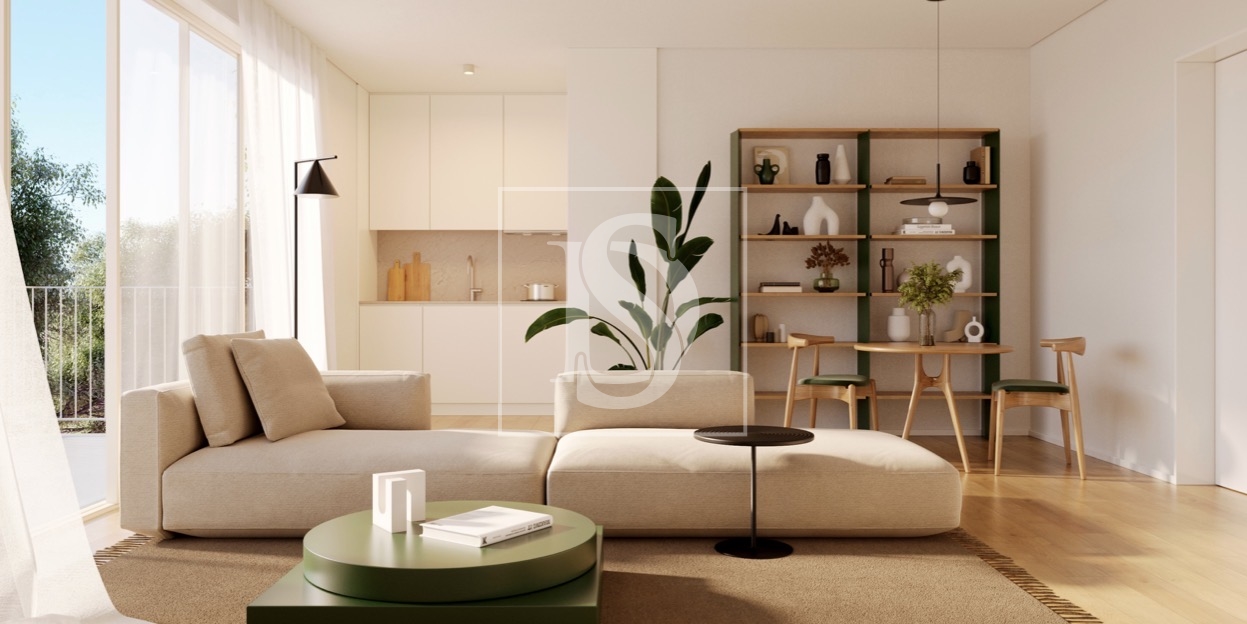 Apartamento T0 Novo c/ Terraço, junto ao mar em Leça da Palmeira